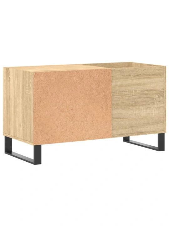 Skříňka na LP desky dub sonoma 85x38x48 cm kompozitní dřevo