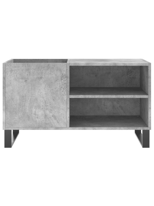 Skříňka na LP desky betonově šedá 85x38x48 cm kompozitní dřevo