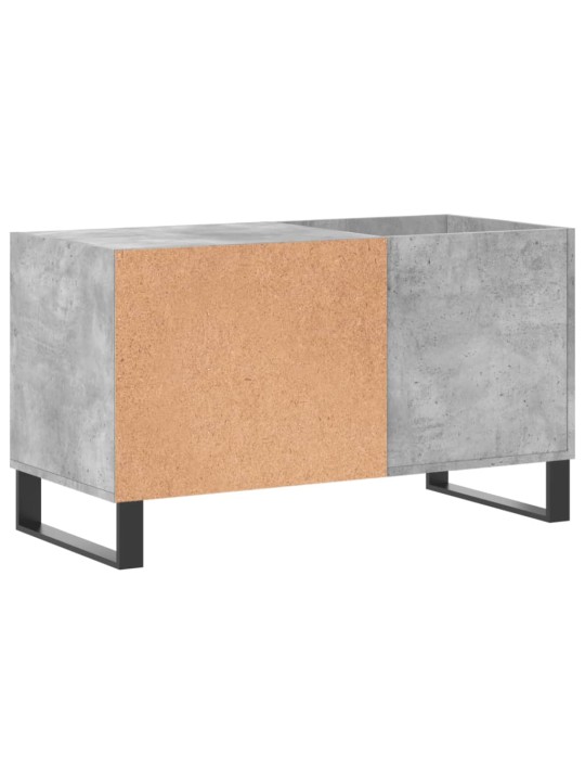 Skříňka na LP desky betonově šedá 85x38x48 cm kompozitní dřevo