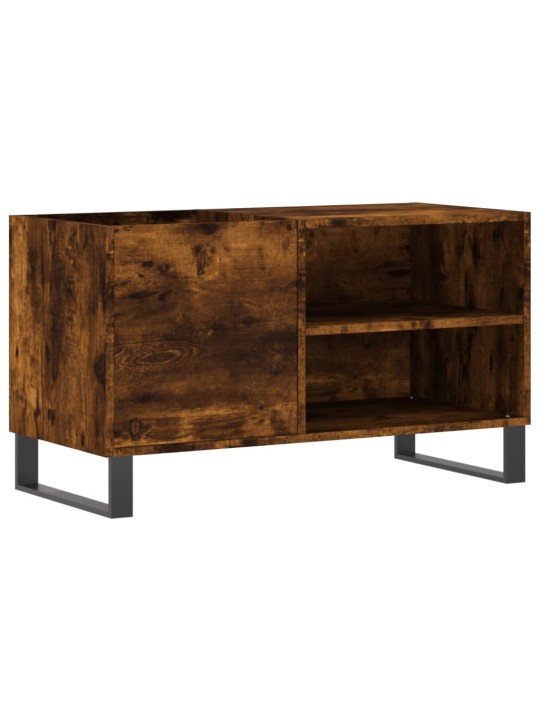 Skříňka na LP desky kouřový dub 85x38x48 cm kompozitní dřevo