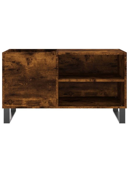 Skříňka na LP desky kouřový dub 85x38x48 cm kompozitní dřevo