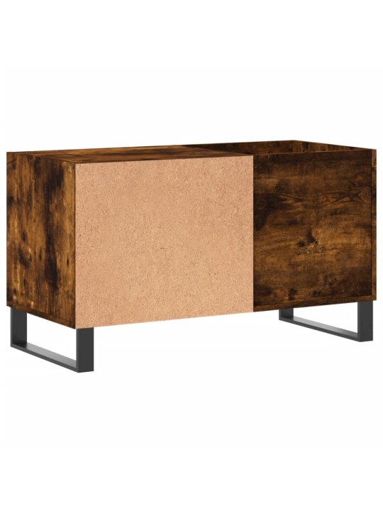 Skříňka na LP desky kouřový dub 85x38x48 cm kompozitní dřevo