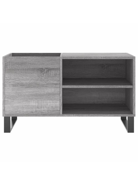 Skříňka na LP desky šedá sonoma 85x38x48 cm kompozitní dřevo
