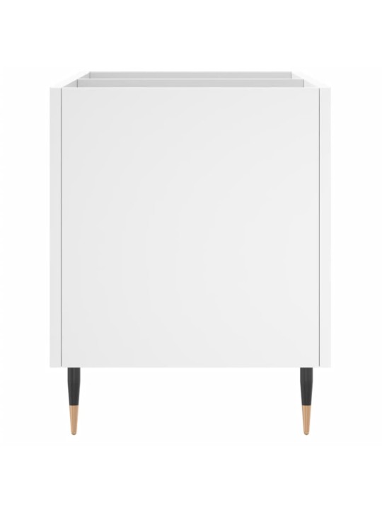 Skříňka na LP desky bílá 74,5 x 38 x 48 cm kompozitní dřevo