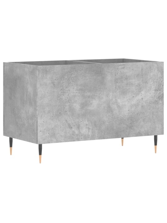 Skříňka na LP desky betonově šedá 74,5x38x48cm kompozitní dřevo