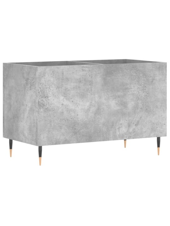 Skříňka na LP desky betonově šedá 74,5x38x48cm kompozitní dřevo