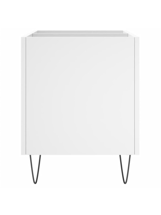 Skříňka na LP desky bílá 74,5 x 38 x 48 cm kompozitní dřevo