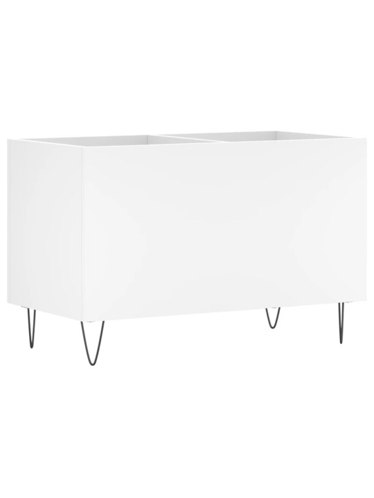 Skříňka na LP desky bílá 74,5 x 38 x 48 cm kompozitní dřevo