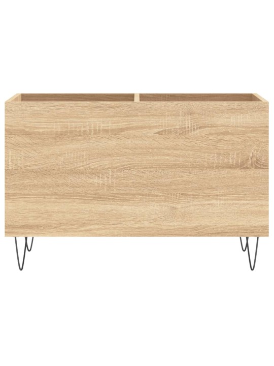 Skříňka na LP desky dub sonoma 74,5x38x48 cm kompozitní dřevo