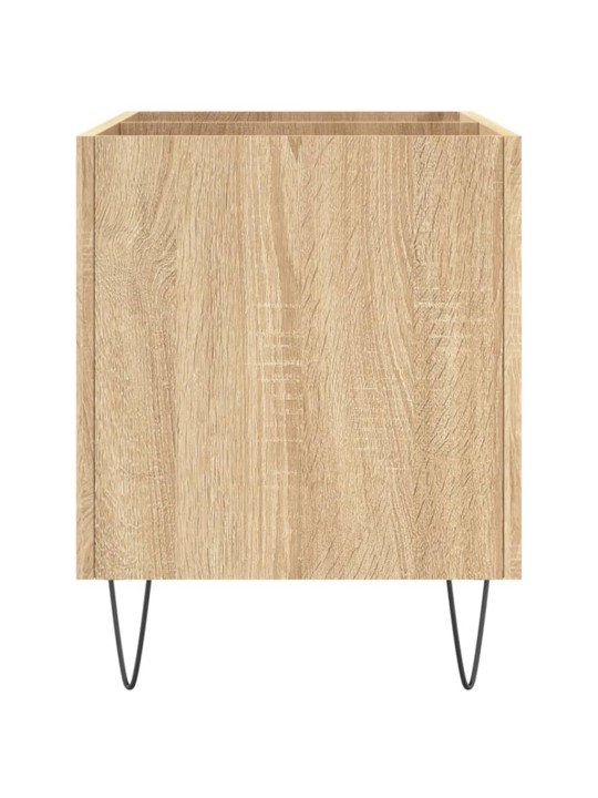 Skříňka na LP desky dub sonoma 74,5x38x48 cm kompozitní dřevo