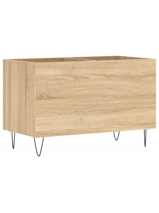 Skříňka na LP desky dub sonoma 74,5x38x48 cm kompozitní dřevo