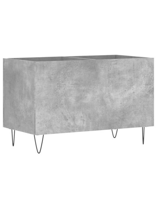 Skříňka na LP desky betonově šedá 74,5x38x48cm kompozitní dřevo