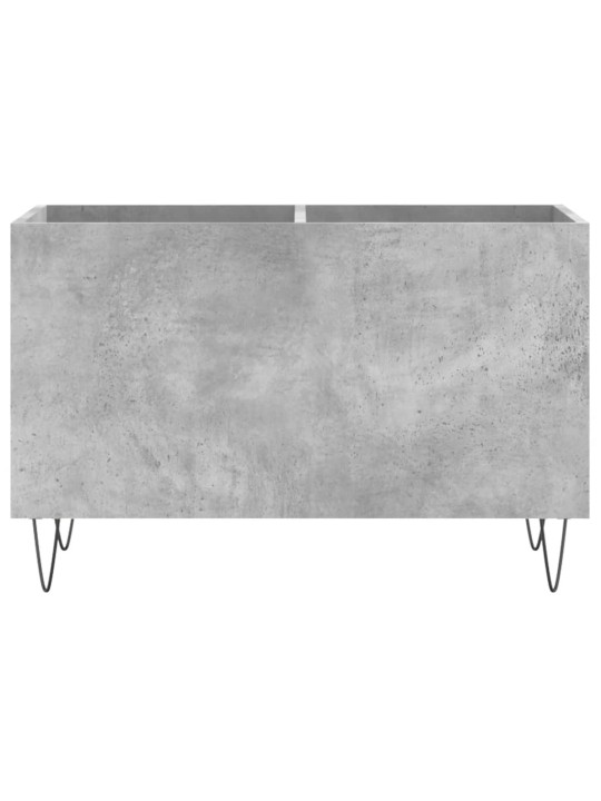 Skříňka na LP desky betonově šedá 74,5x38x48cm kompozitní dřevo