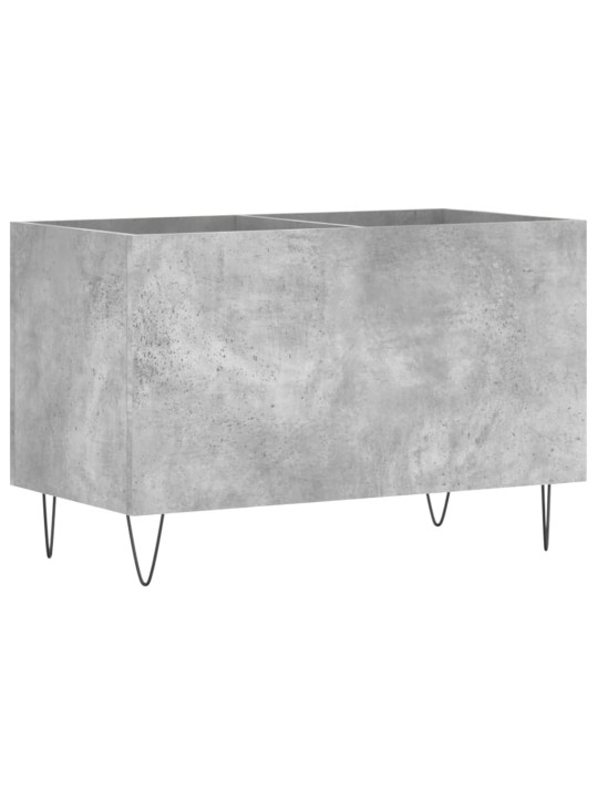 Skříňka na LP desky betonově šedá 74,5x38x48cm kompozitní dřevo