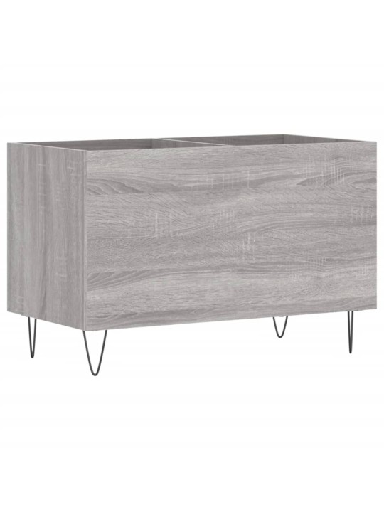 Skříňka na LP desky šedá sonoma 74,5x38x48 cm kompozitní dřevo
