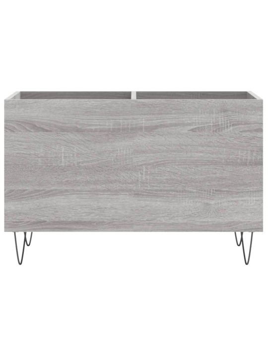 Skříňka na LP desky šedá sonoma 74,5x38x48 cm kompozitní dřevo