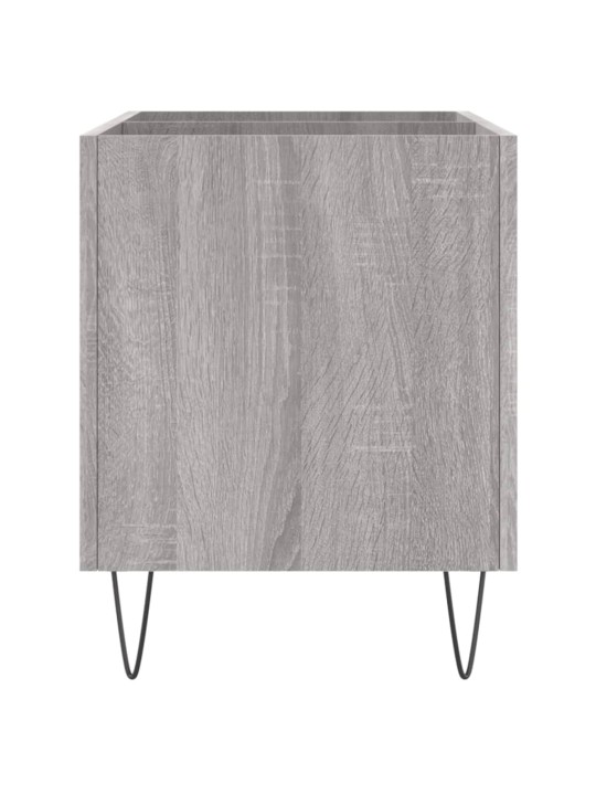 Skříňka na LP desky šedá sonoma 74,5x38x48 cm kompozitní dřevo