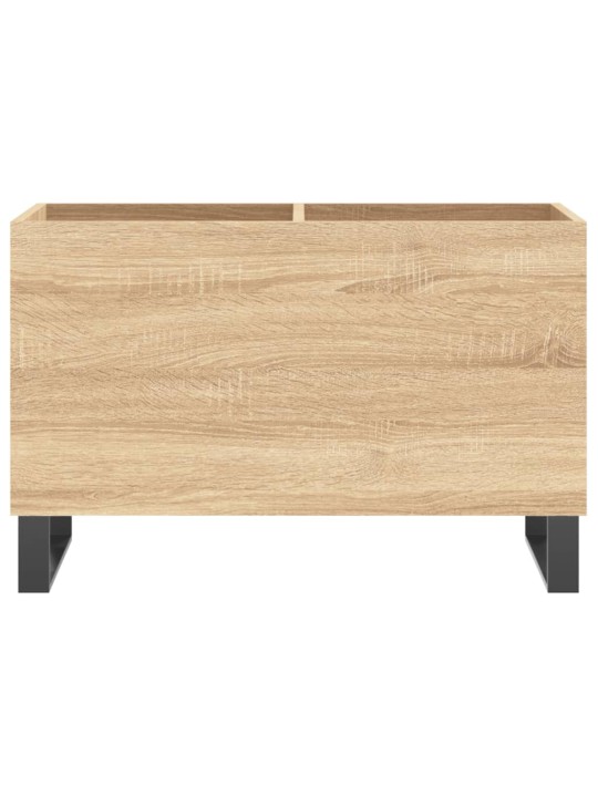 Skříňka na LP desky dub sonoma 74,5x38x48 cm kompozitní dřevo