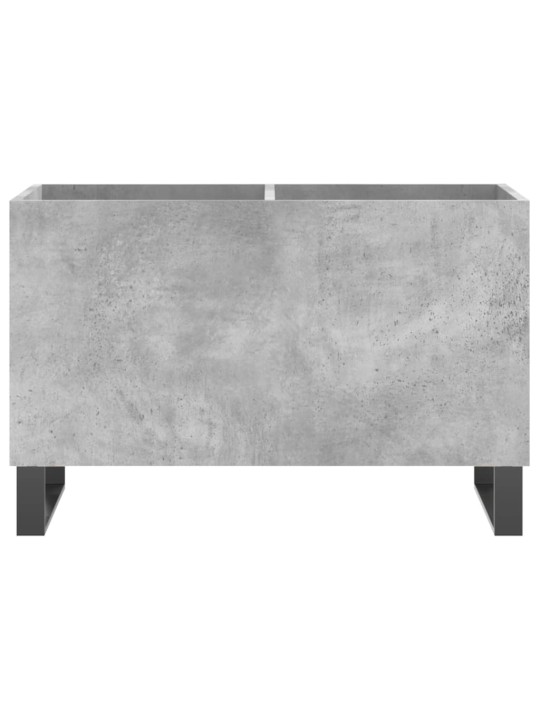 Skříňka na LP desky betonově šedá 74,5x38x48cm kompozitní dřevo