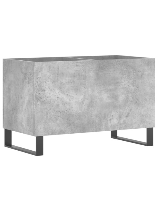 Skříňka na LP desky betonově šedá 74,5x38x48cm kompozitní dřevo