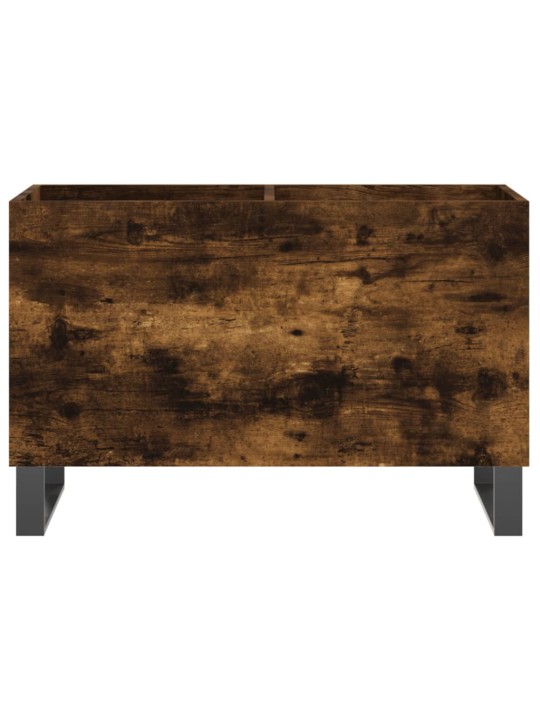 Skříňka na LP desky kouřový dub 74,5x38x48 cm kompozitní dřevo