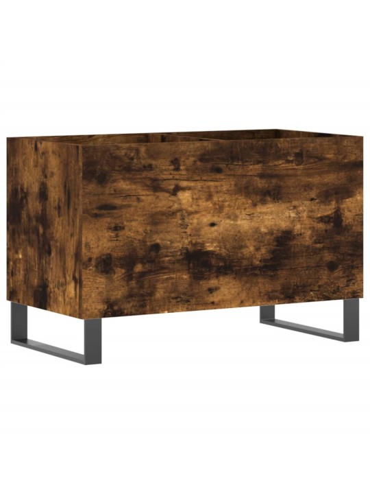 Skříňka na LP desky kouřový dub 74,5x38x48 cm kompozitní dřevo