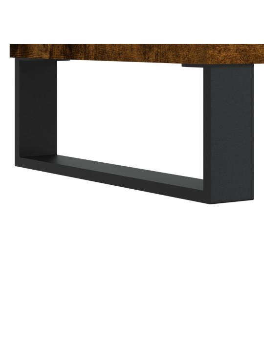Skříňka na LP desky kouřový dub 74,5x38x48 cm kompozitní dřevo