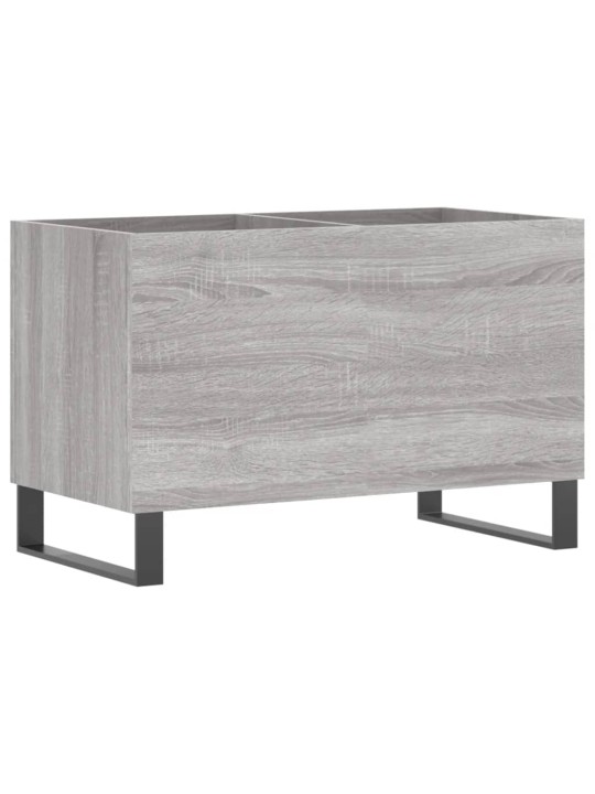 Skříňka na LP desky šedá sonoma 74,5x38x48 cm kompozitní dřevo