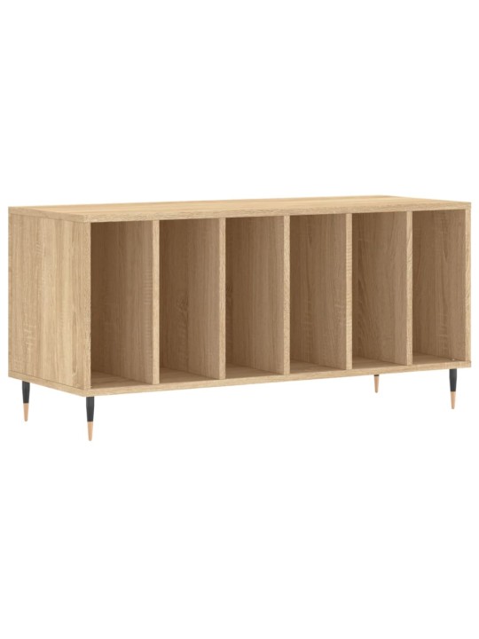 Skříňka na LP desky dub sonoma 100x38x48 cm kompozitní dřevo