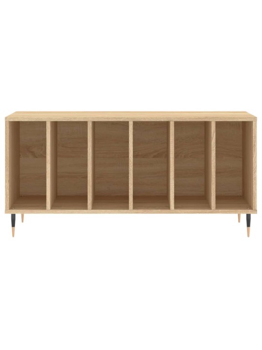 Skříňka na LP desky dub sonoma 100x38x48 cm kompozitní dřevo
