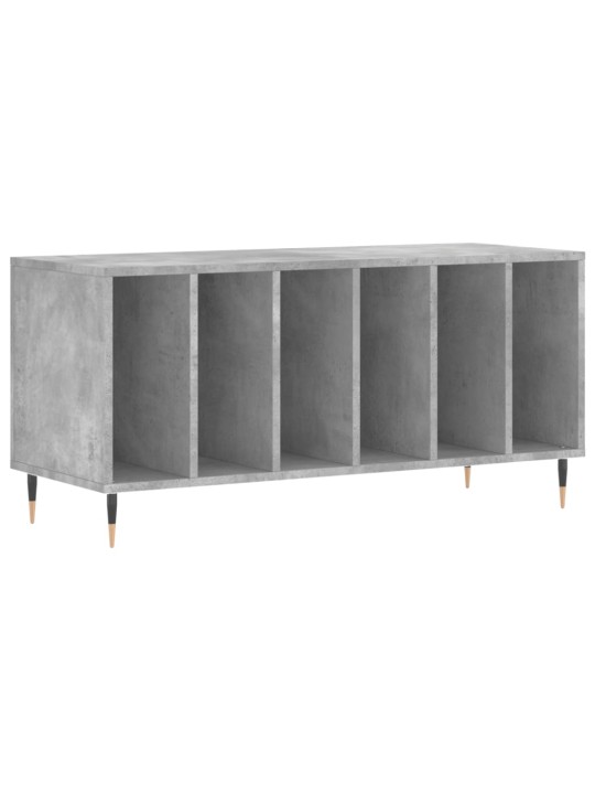 Skříňka na LP desky betonově šedá 100x38x48 cm kompozitní dřevo