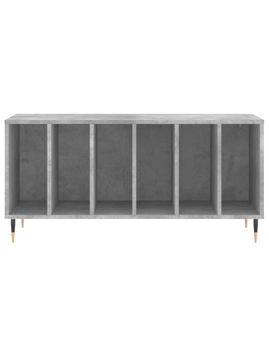 Skříňka na LP desky betonově šedá 100x38x48 cm kompozitní dřevo