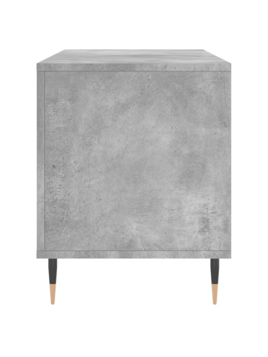 Skříňka na LP desky betonově šedá 100x38x48 cm kompozitní dřevo