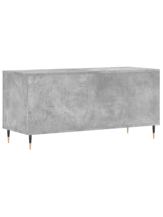 Skříňka na LP desky betonově šedá 100x38x48 cm kompozitní dřevo