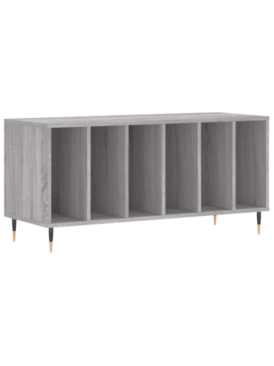 Skříňka na LP desky šedá sonoma 100x38x48 cm kompozitní dřevo