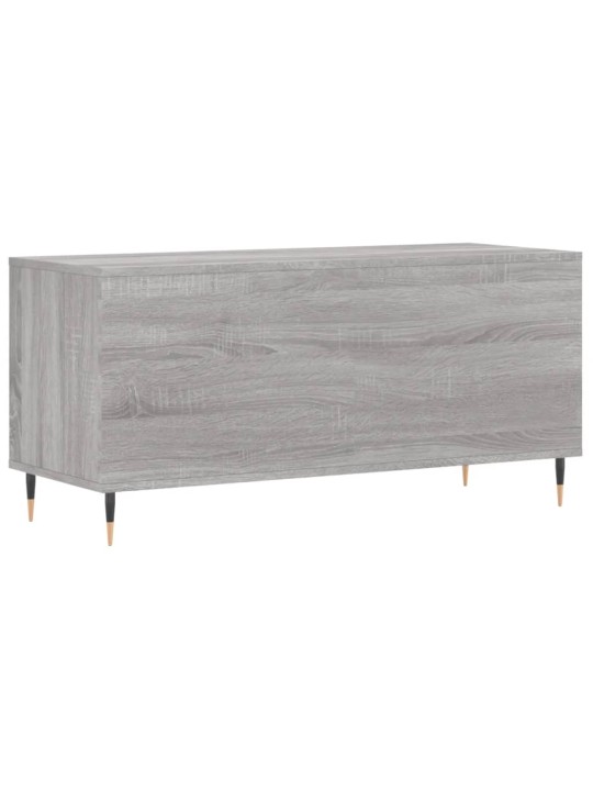 Skříňka na LP desky šedá sonoma 100x38x48 cm kompozitní dřevo