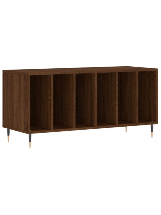 Skříňka na LP desky hnědý dub 100x38x48 cm kompozitní dřevo