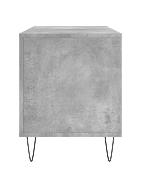 Skříňka na LP desky betonově šedá 100x38x48 cm kompozitní dřevo