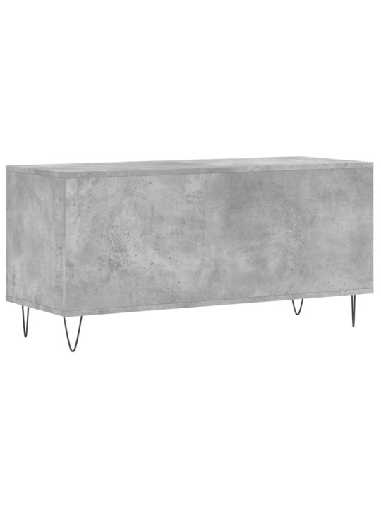 Skříňka na LP desky betonově šedá 100x38x48 cm kompozitní dřevo