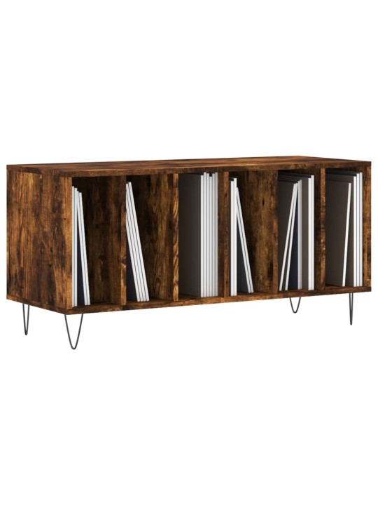 Skříňka na LP desky kouřový dub 100x38x48 cm kompozitní dřevo
