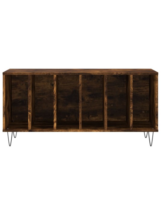 Skříňka na LP desky kouřový dub 100x38x48 cm kompozitní dřevo