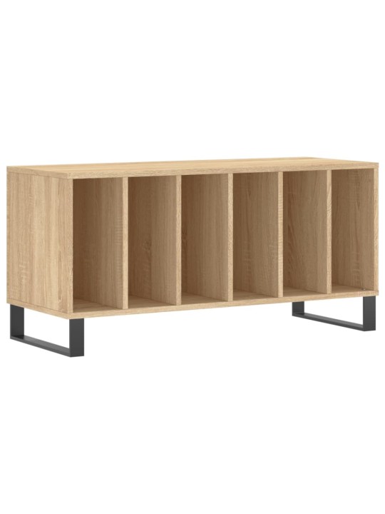 Skříňka na LP desky dub sonoma 100x38x48 cm kompozitní dřevo