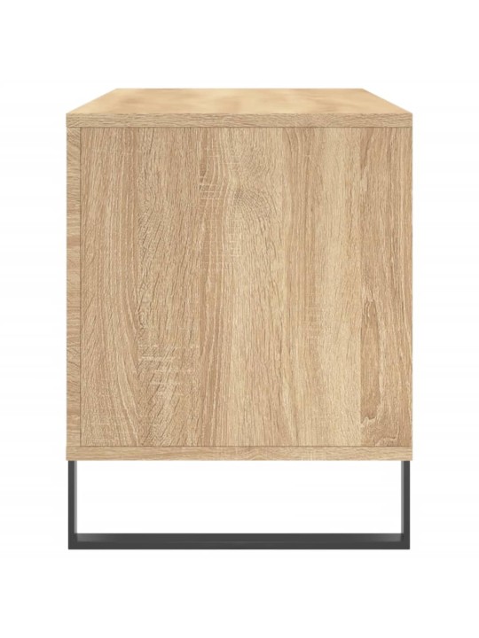 Skříňka na LP desky dub sonoma 100x38x48 cm kompozitní dřevo
