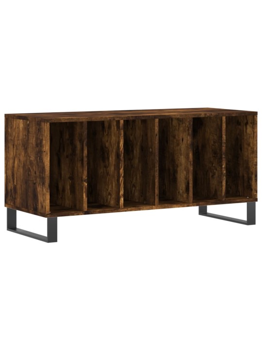 Skříňka na LP desky kouřový dub 100x38x48 cm kompozitní dřevo