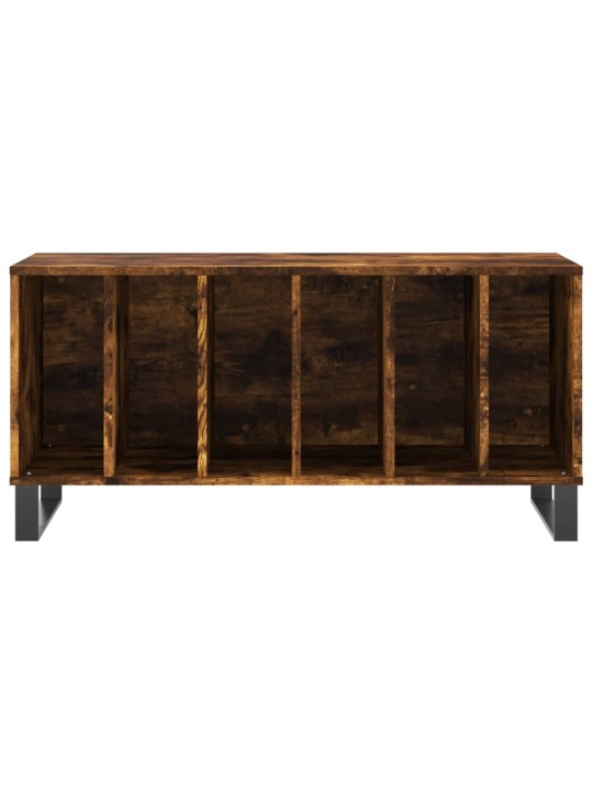 Skříňka na LP desky kouřový dub 100x38x48 cm kompozitní dřevo