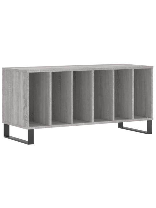 Skříňka na LP desky šedá sonoma 100x38x48 cm kompozitní dřevo