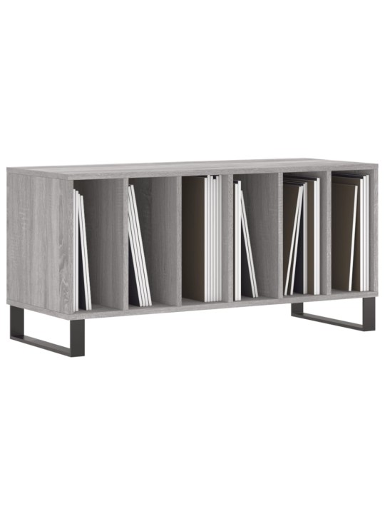 Skříňka na LP desky šedá sonoma 100x38x48 cm kompozitní dřevo