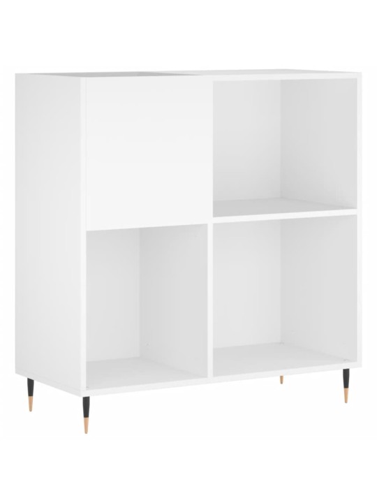 Skříňka na LP desky bílá 84,5 x 38 x 89 cm kompozitní dřevo