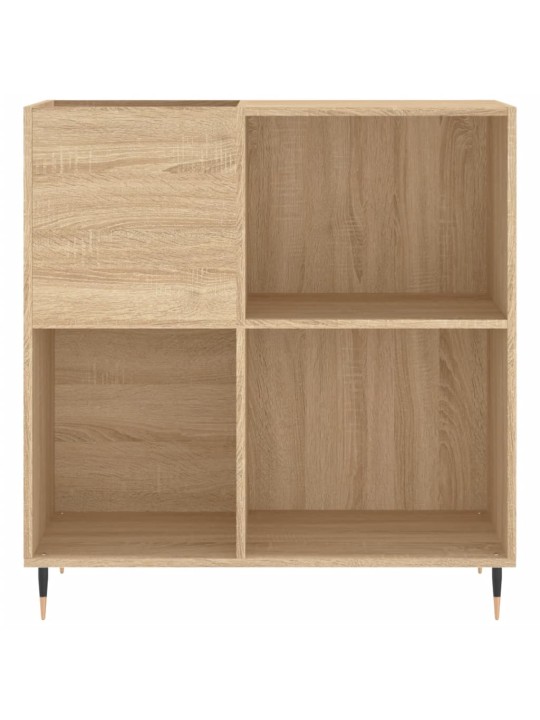 Skříňka na LP desky dub sonoma 84,5x38x89 cm kompozitní dřevo