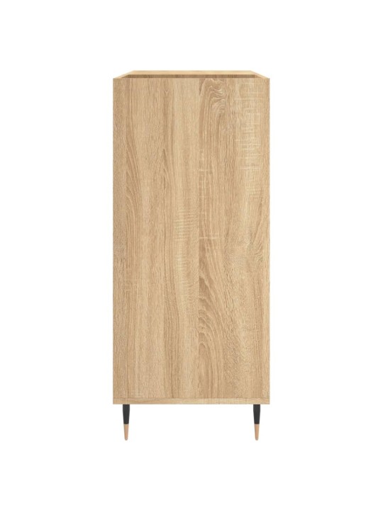 Skříňka na LP desky dub sonoma 84,5x38x89 cm kompozitní dřevo